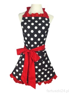 ELEGANCKI FARTUCH KUCHENNY sukienka RETRO 