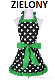 ELEGANCKI FARTUCH KUCHENNY sukienka RETRO   