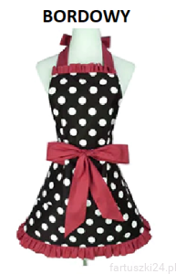 ELEGANCKI FARTUCH KUCHENNY sukienka RETRO   